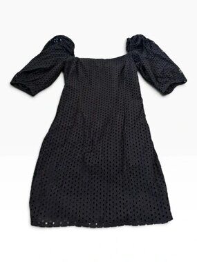 H&M black short dress size small